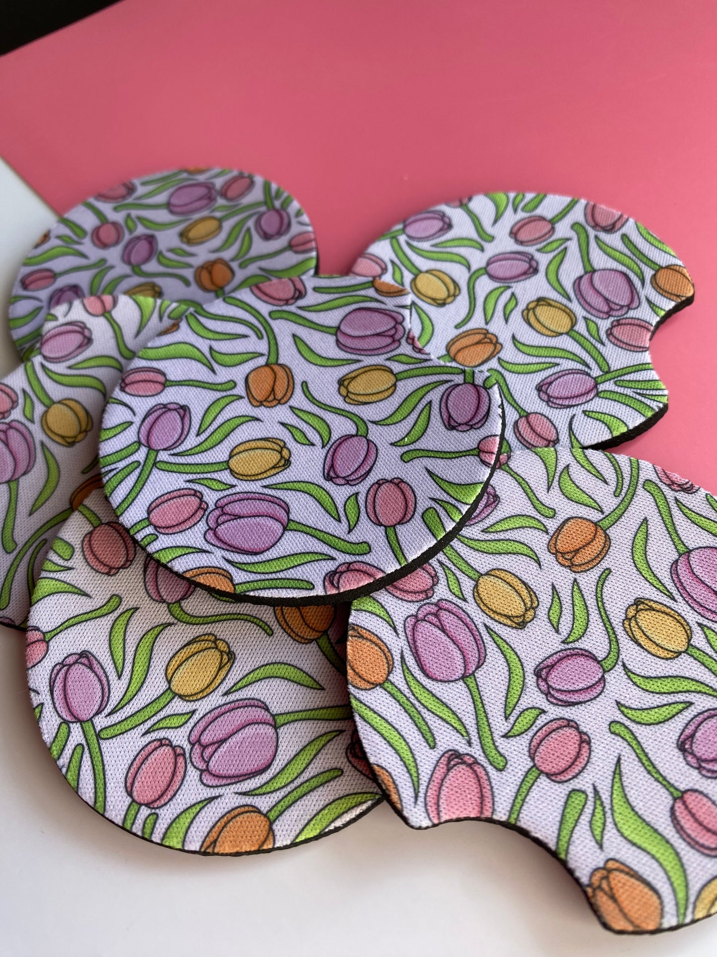 Tulip Car Coaster Set