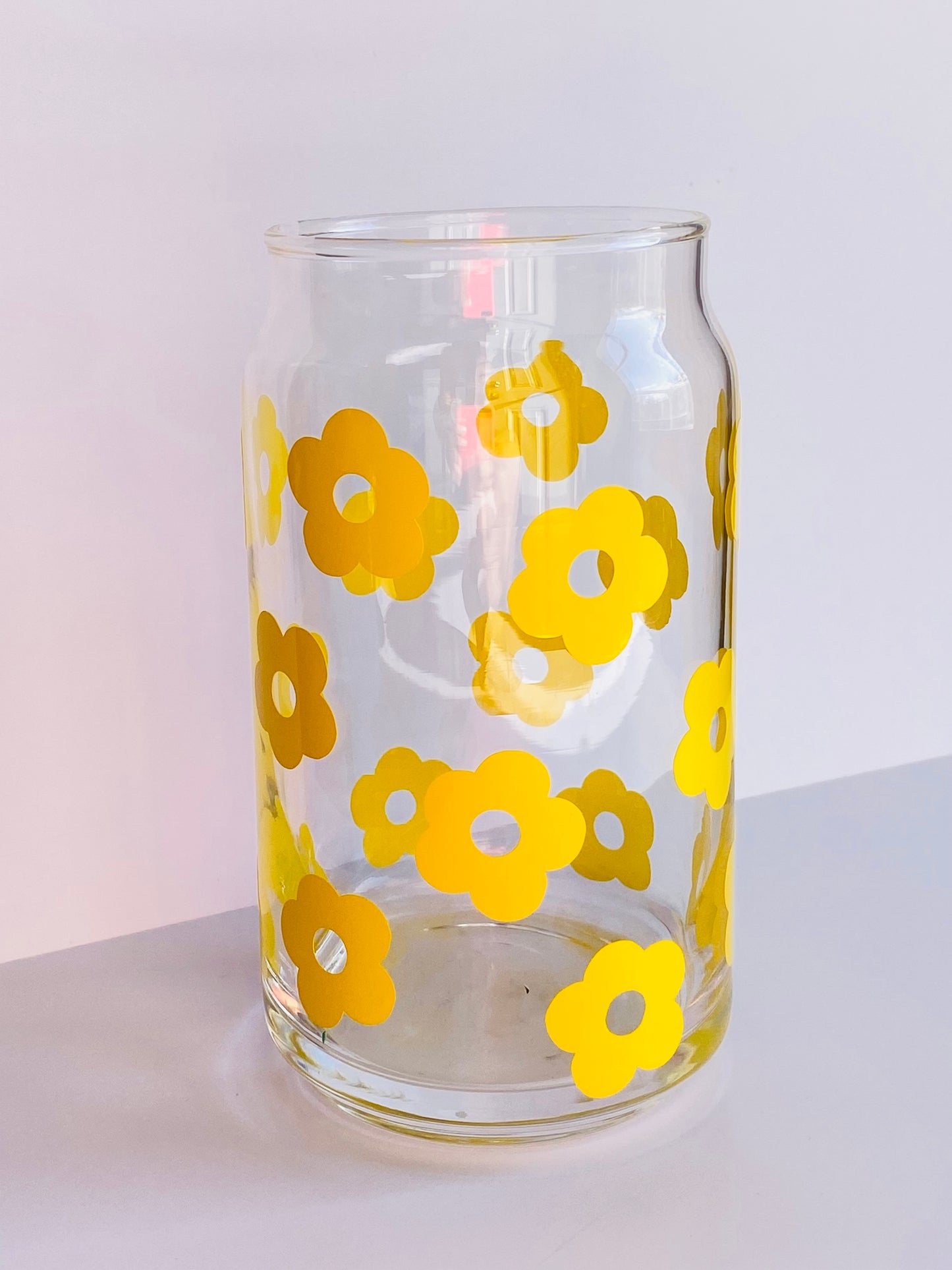 Daisy Glass Cup