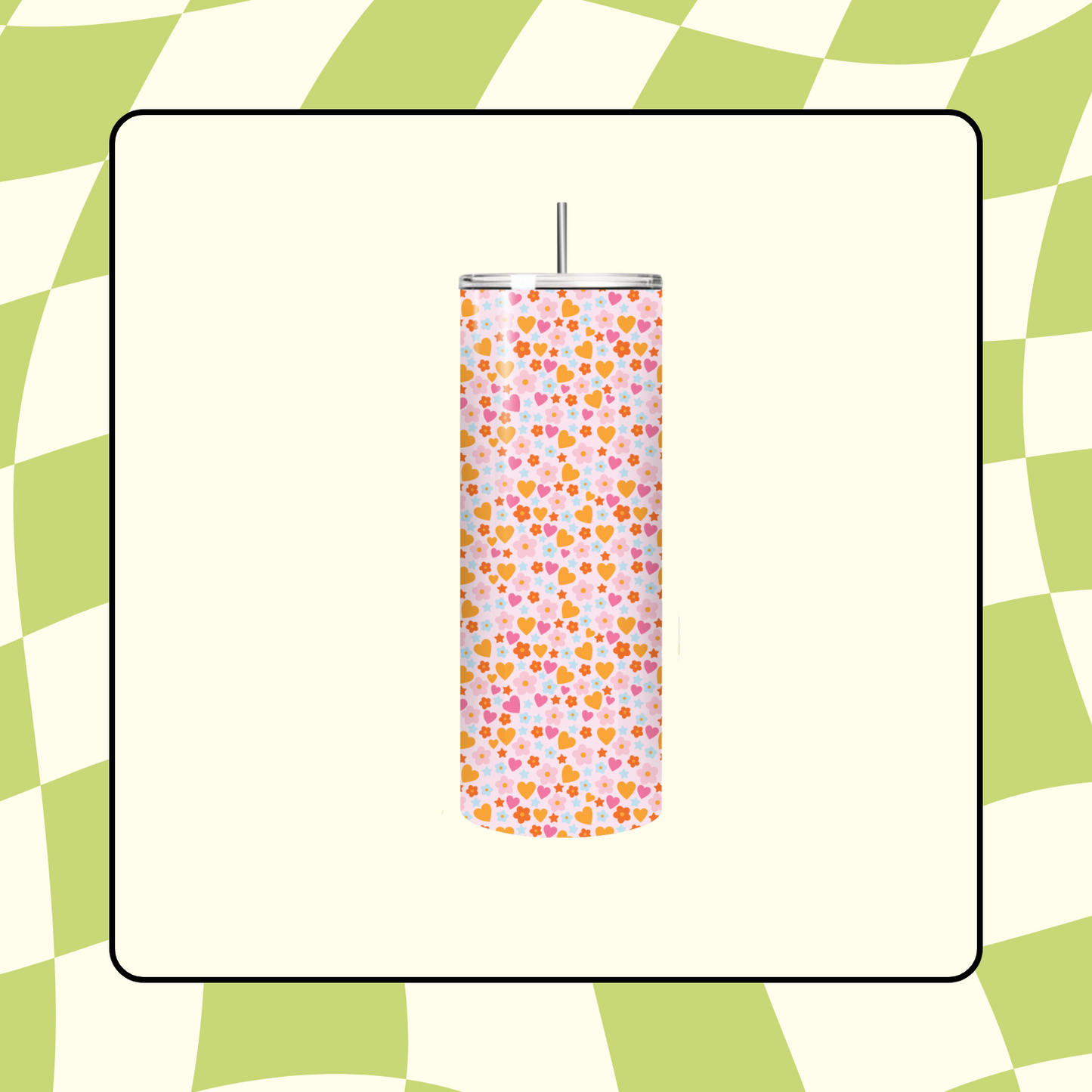 Candy Hearts Tumbler