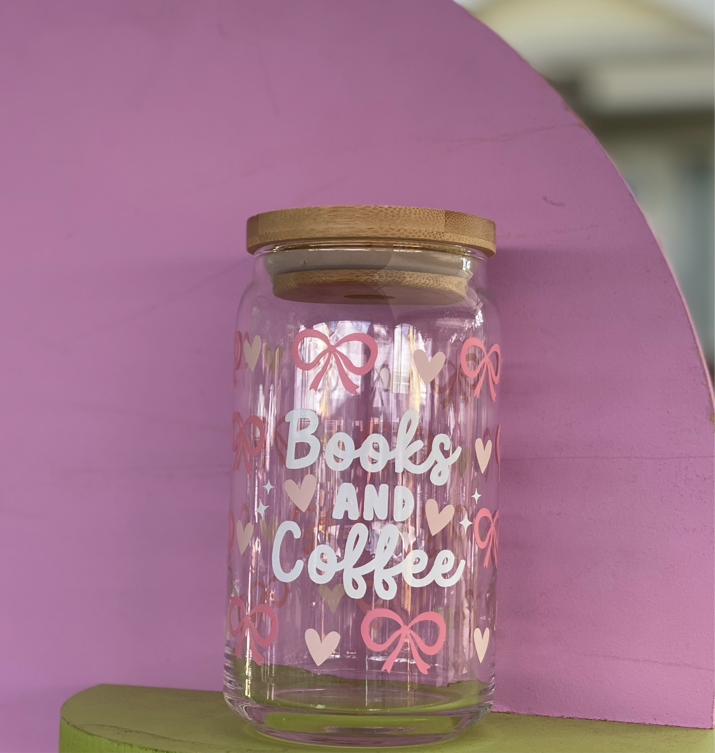 Books+Coffee Bows