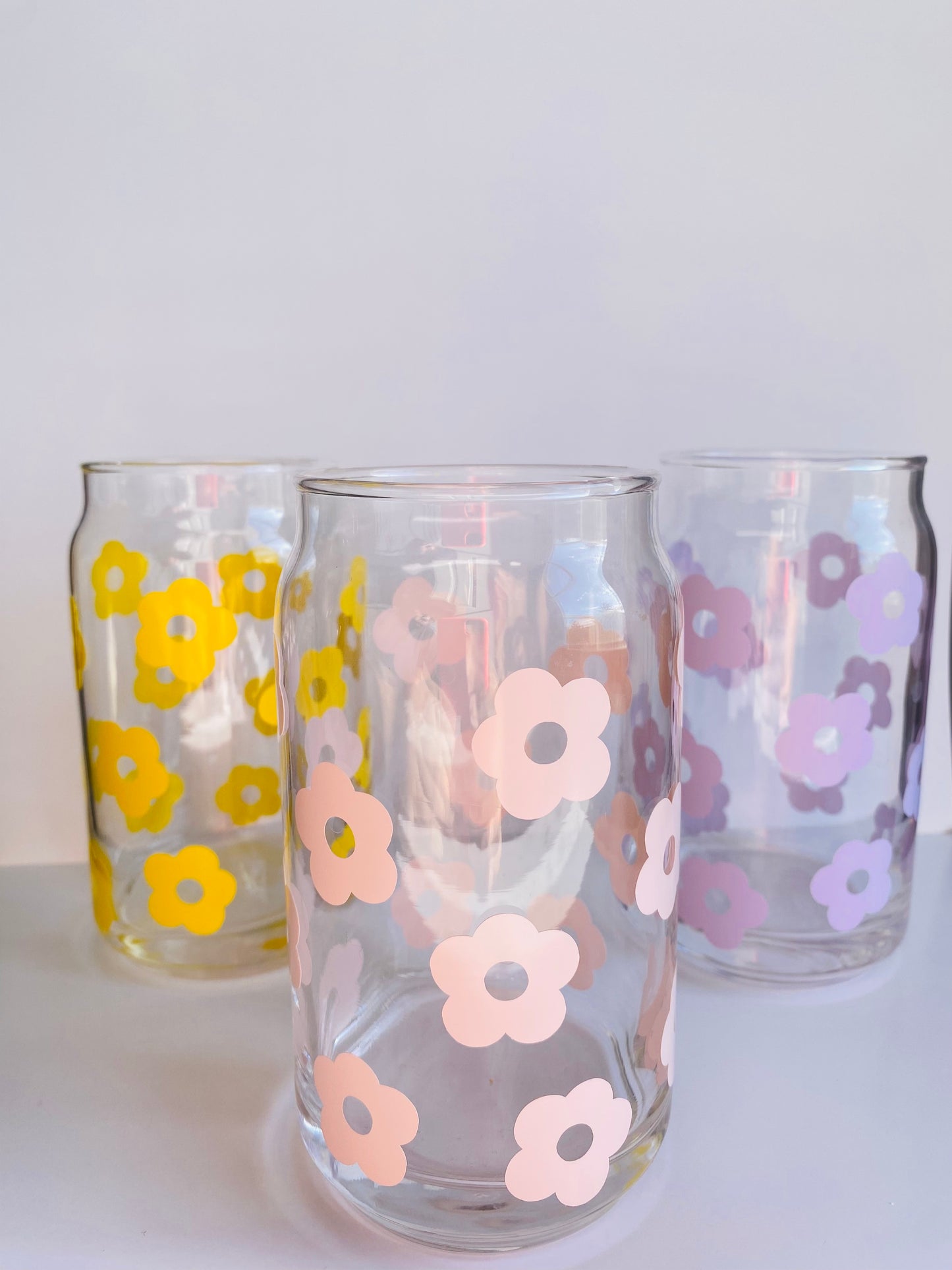 Daisy Glass Cup
