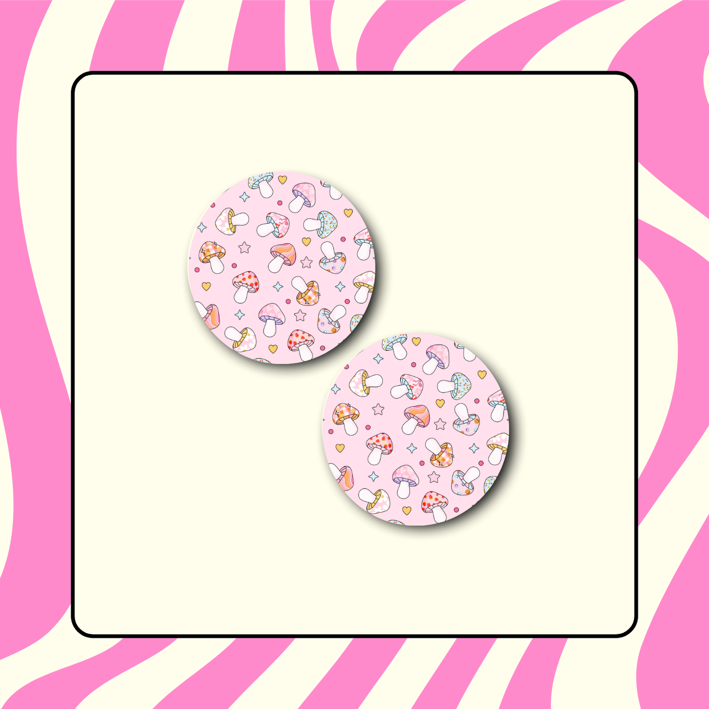 Mushroom Coaster | Set of 2