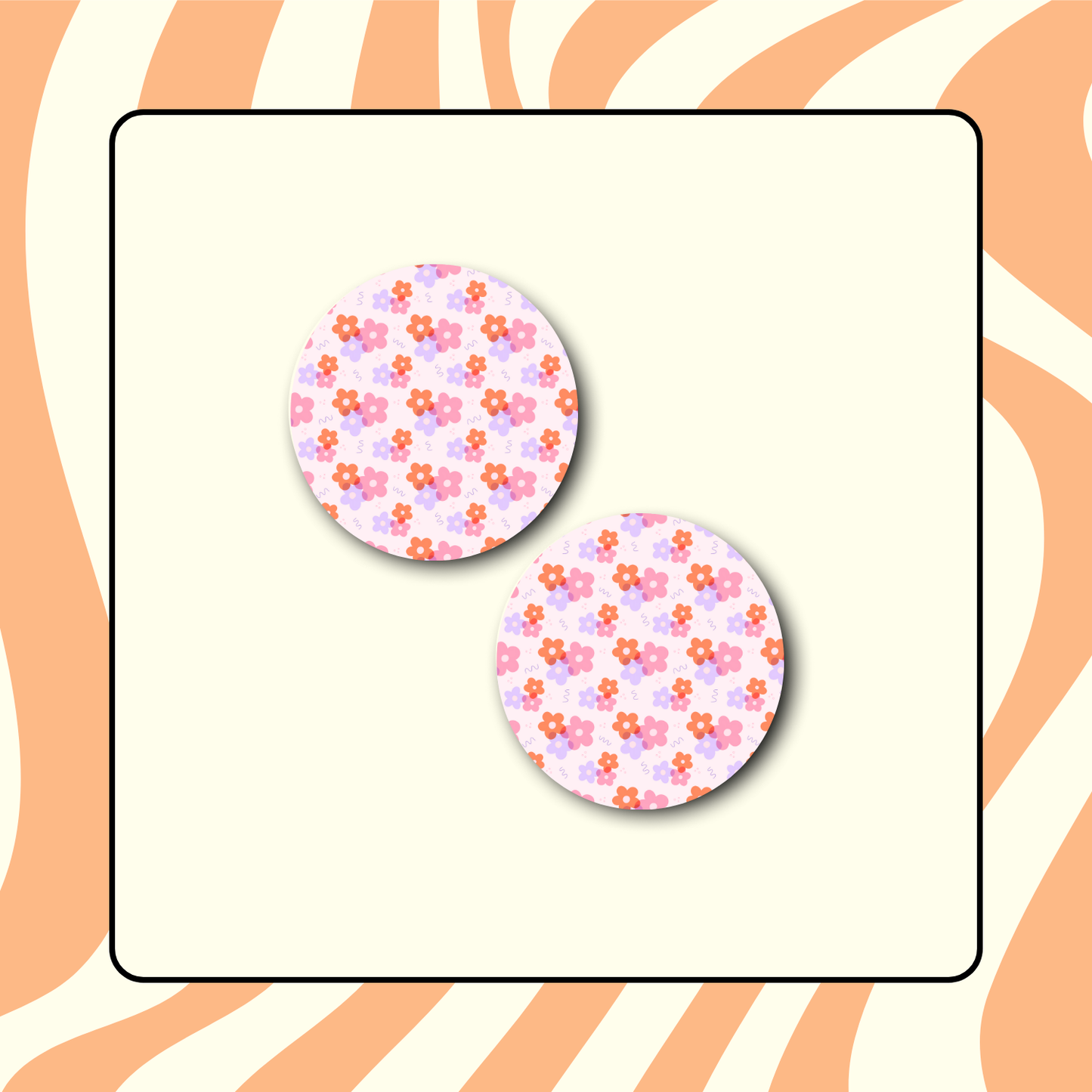 Daisy Coaster | Set of 2