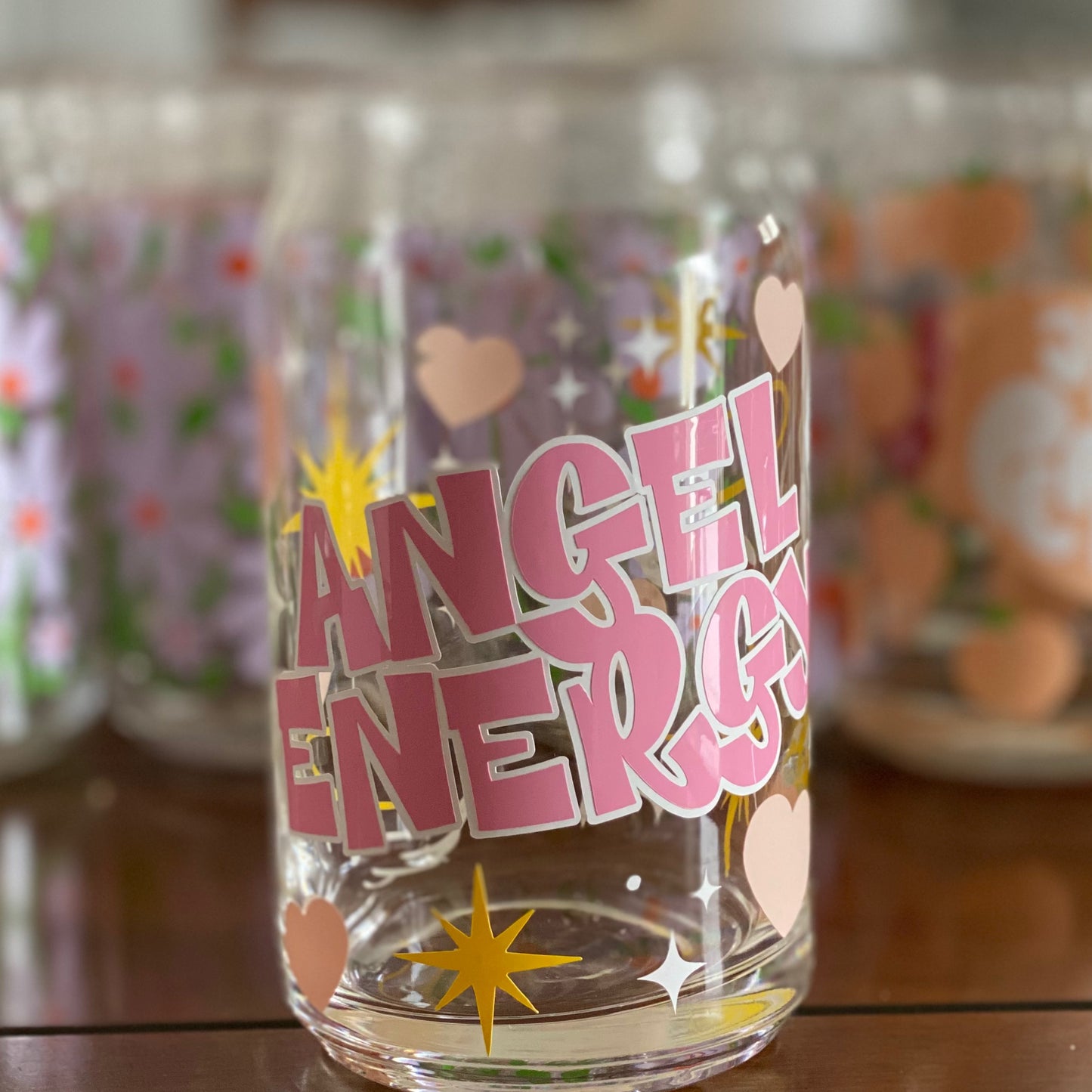 Angel Energy Glass Cup