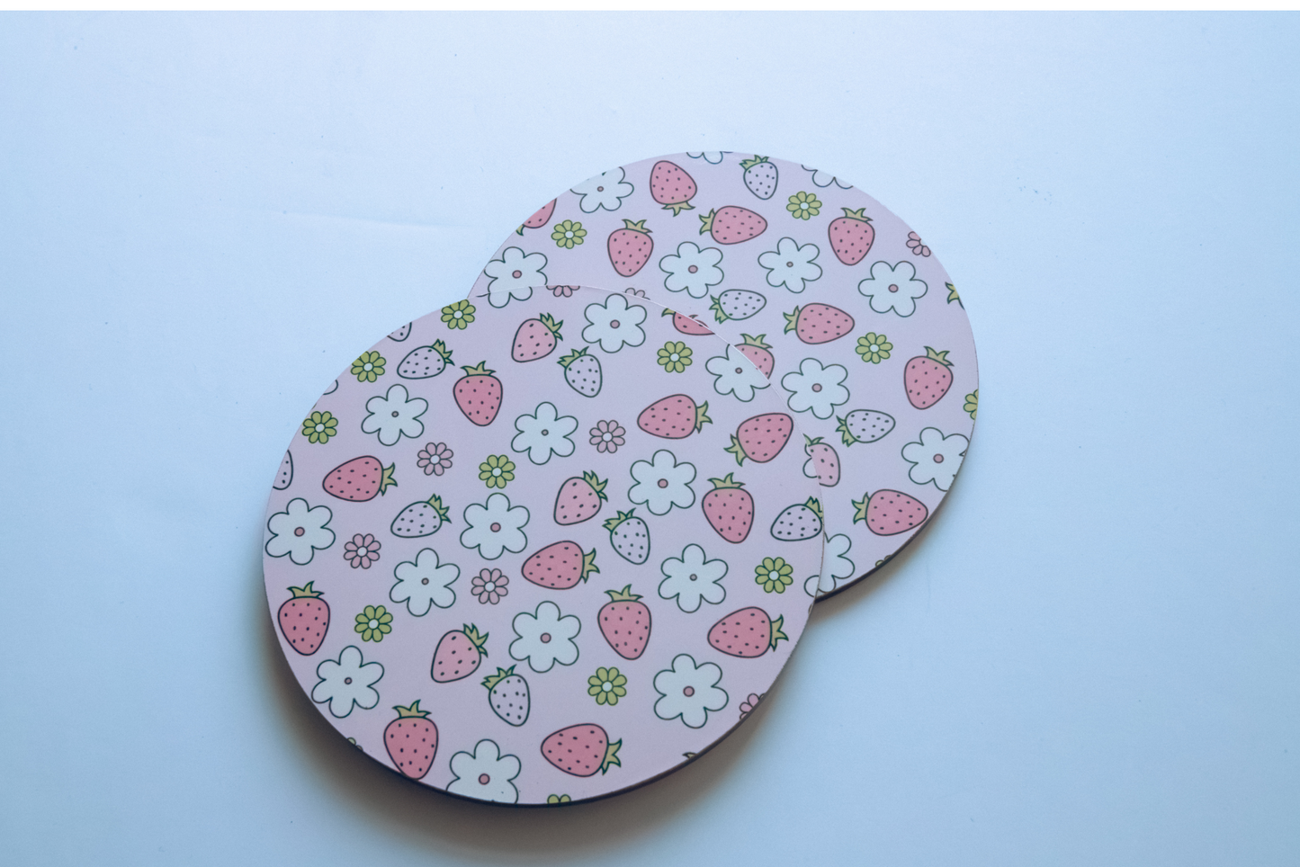 Strawberry Table Coaster