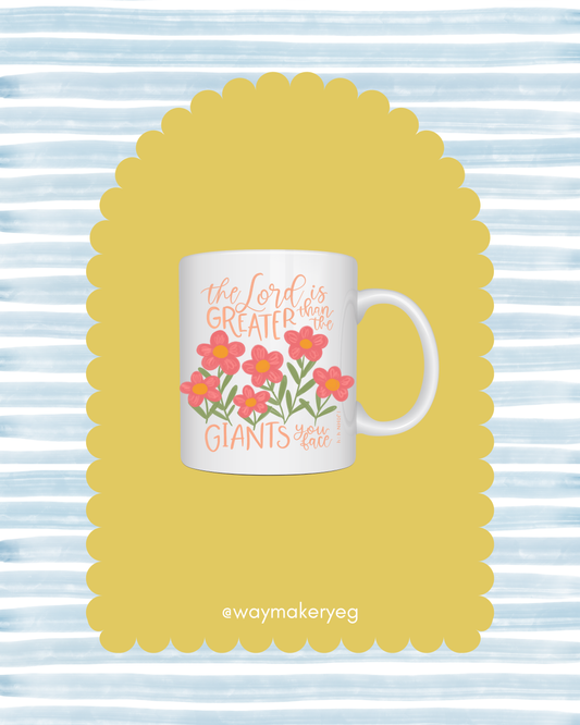 The Lord is Greater Mug