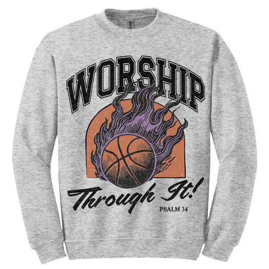 Worship Through It Crewneck