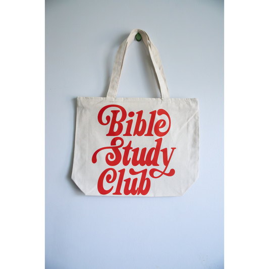 Bible Study Club Tote