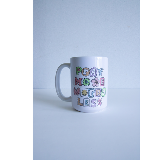 Pray More Mug