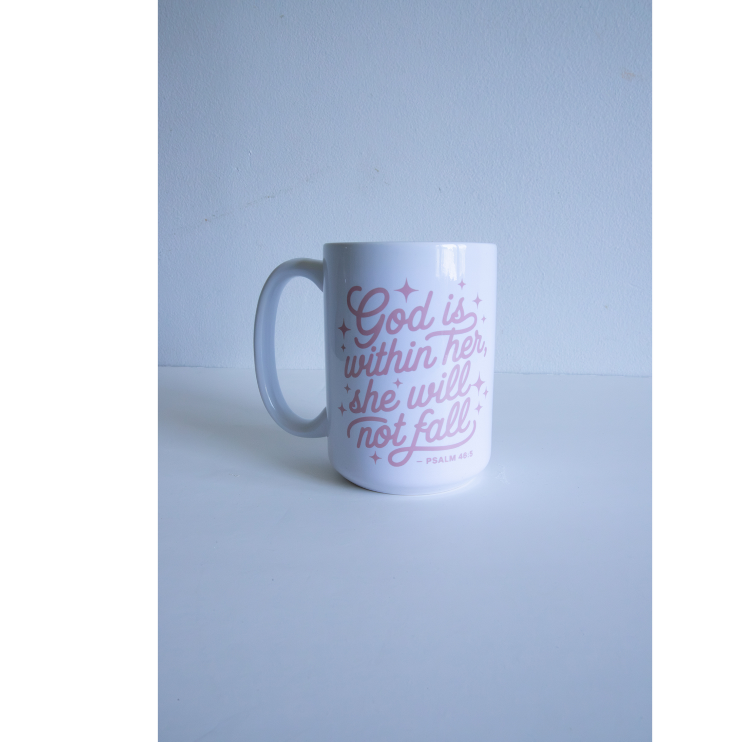 God is with her Mug