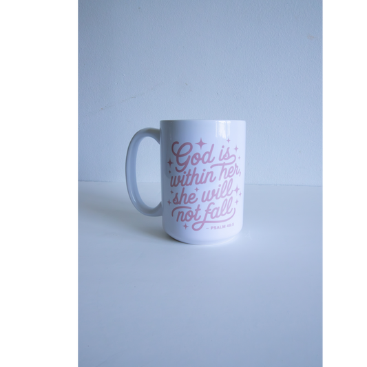 God is with her Mug