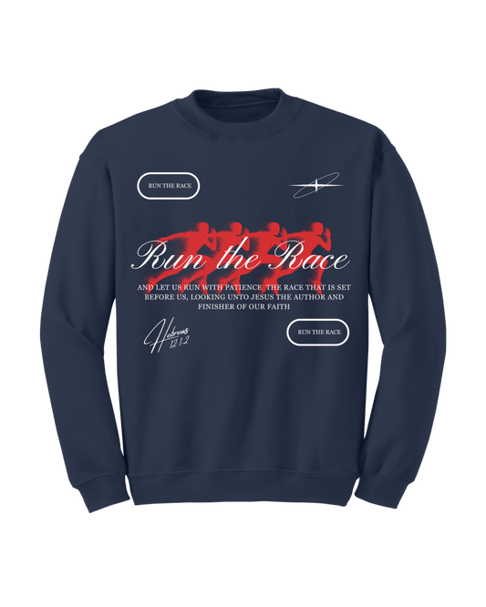 Run the Race Crewneck