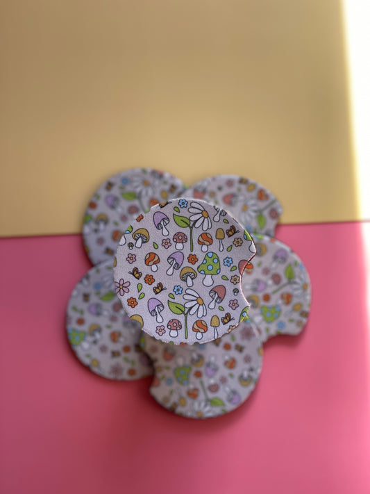 Mushroom Spring Car Coaster Set