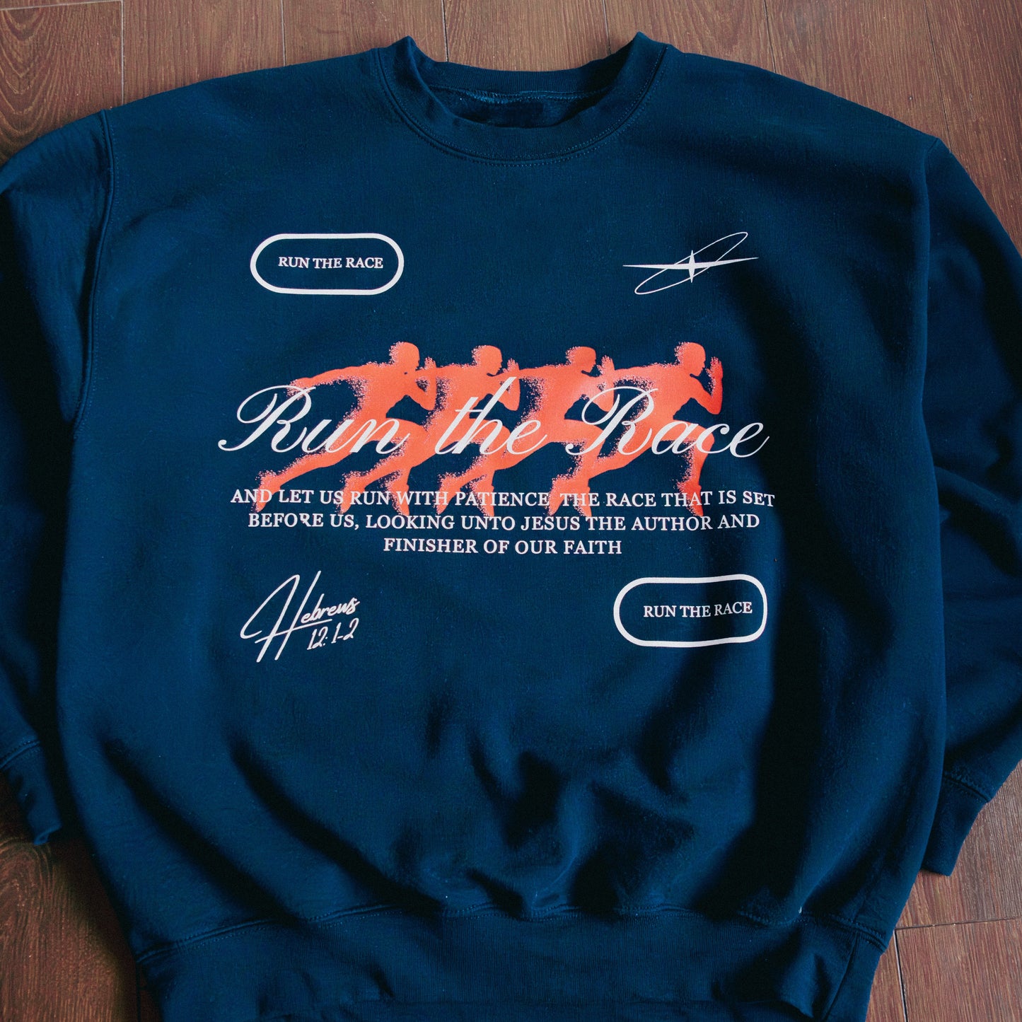 Run the Race Crewneck