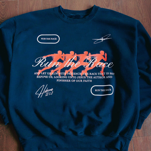 Run the Race Crewneck