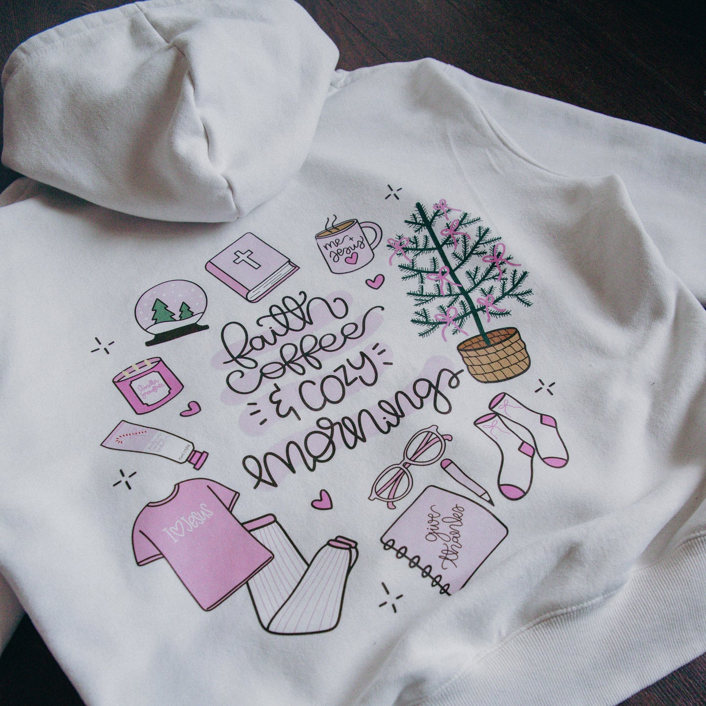 Faith, Coffee & Cozy Mornings Hoodie