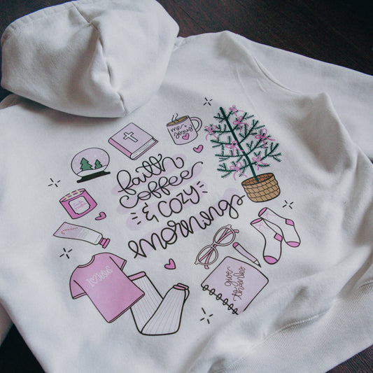 Faith, Coffee & Cozy Mornings Hoodie