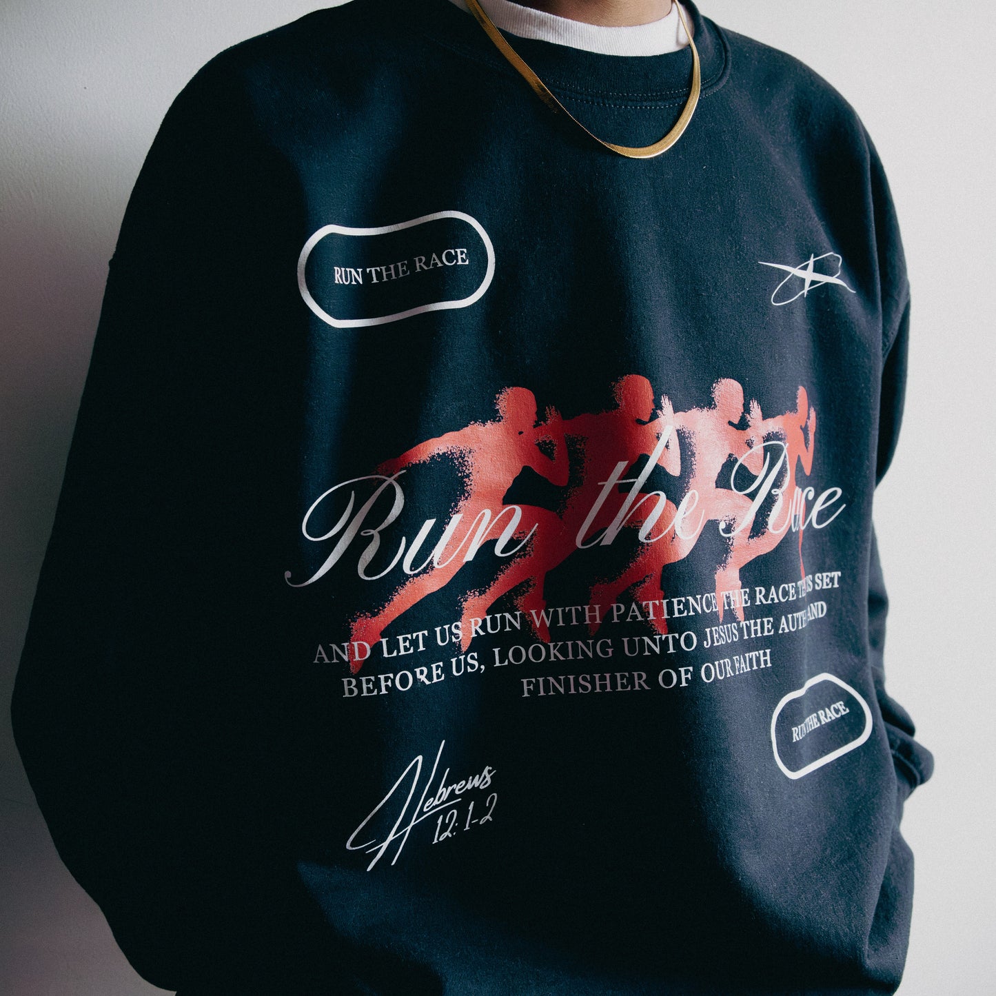 Run the Race Crewneck