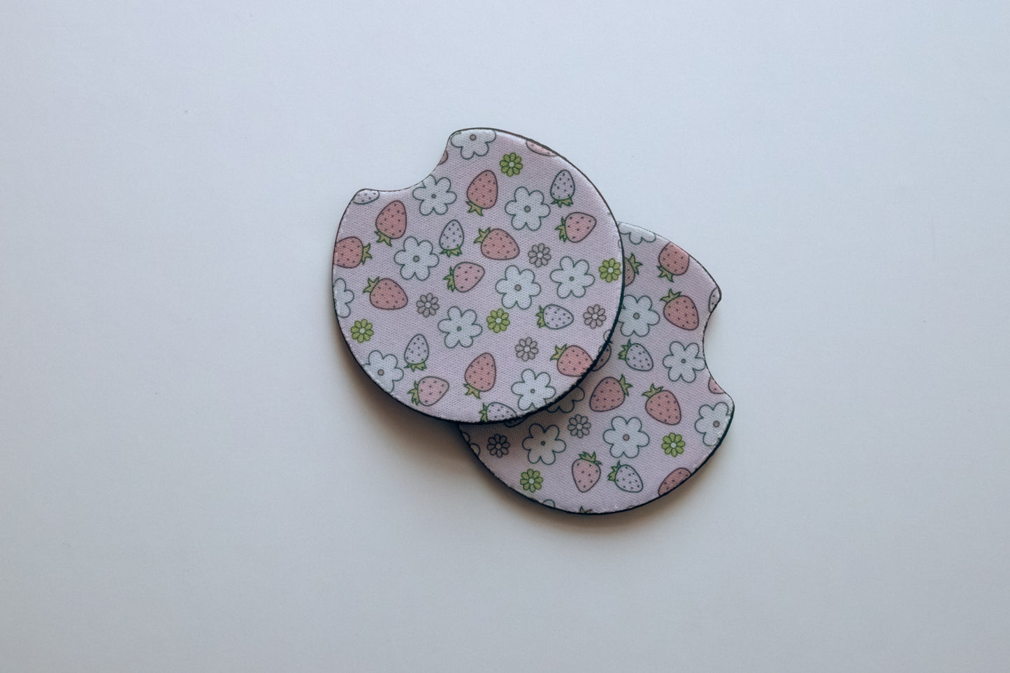 Strawberry Car Coaster