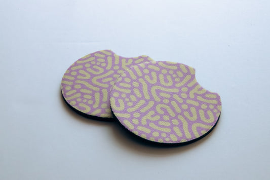 Abstract Car Coaster