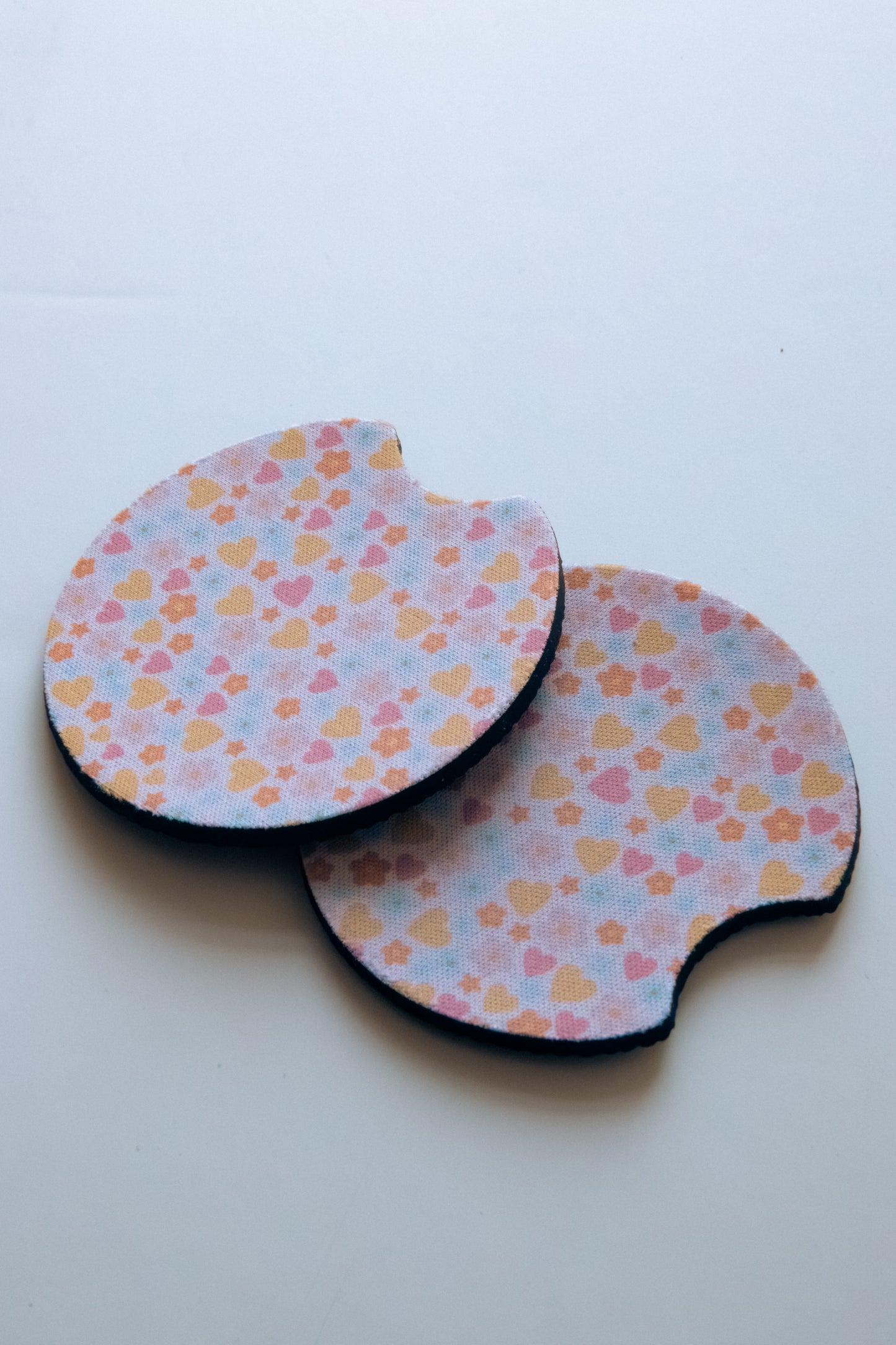 Candy Hearts Car Coaster