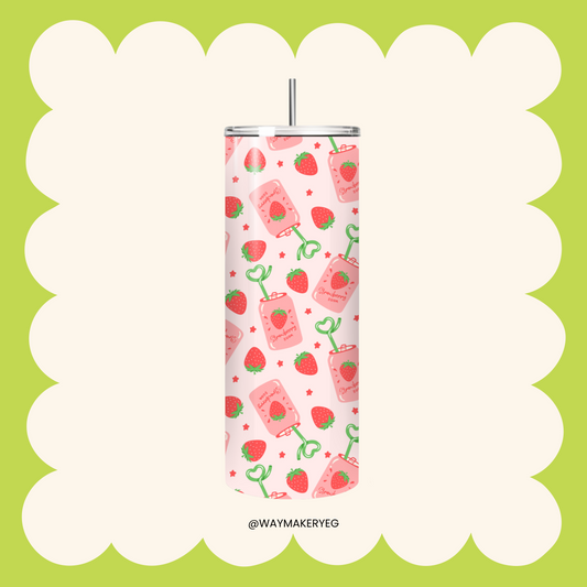 Strawberry Soda Tumbler