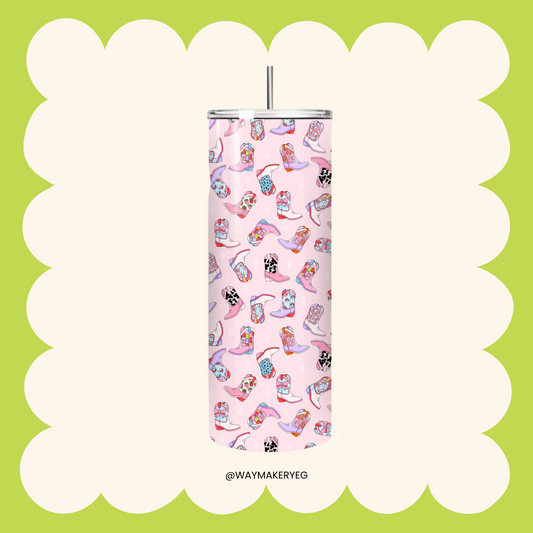 Cowboy Boots Tumbler