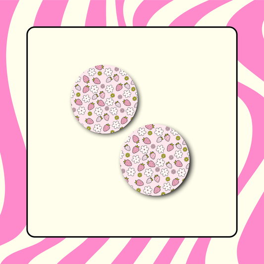 Strawberry Coaster | Set of 2