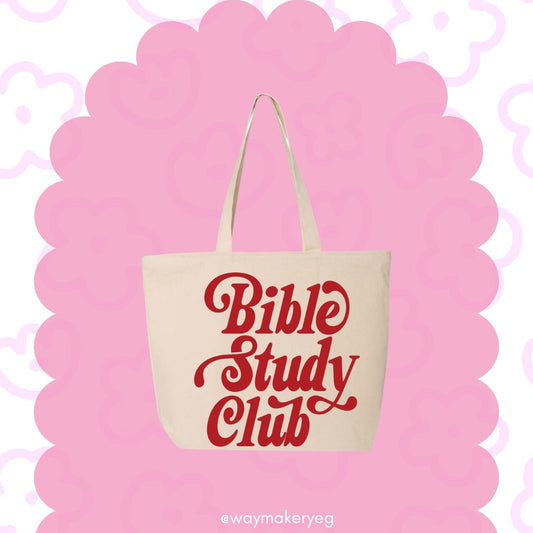 Bible Study Club Tote